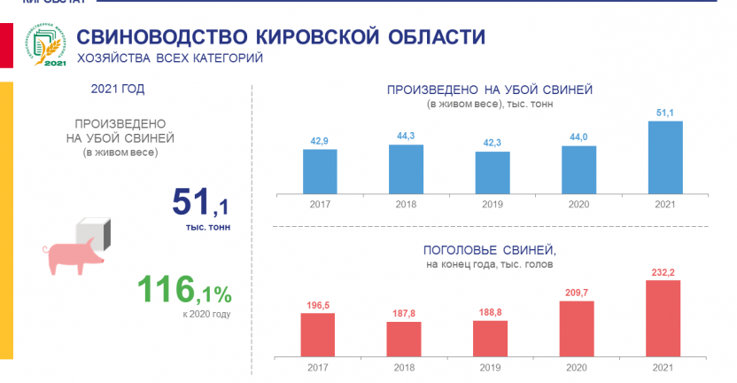 Свиноводство Кировской области